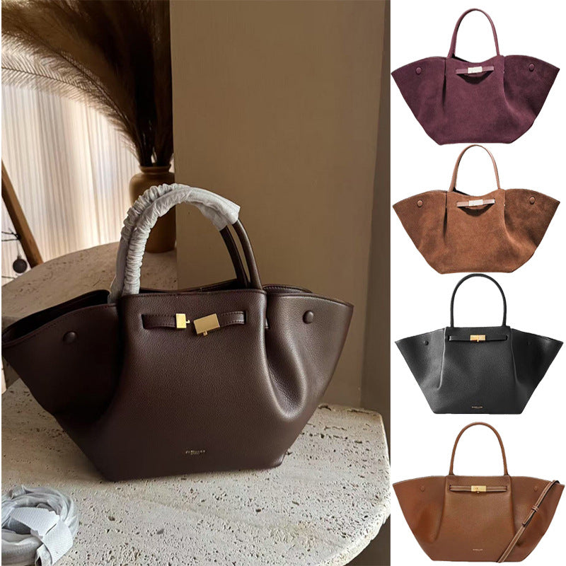 leather tote bag