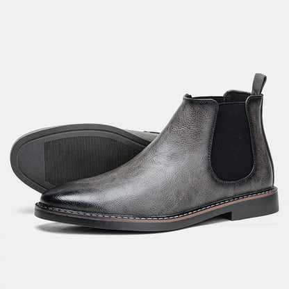 Men's Classic Chelsea Boots Fashion Retro Ankle Boots