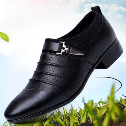 Men's Formal Leather Shoes Casual Business Slip-On