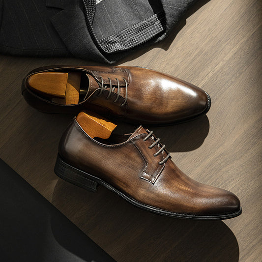 men's leather shoes