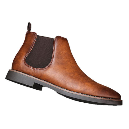 Men's Classic Chelsea Boots Fashion Retro Ankle Boots