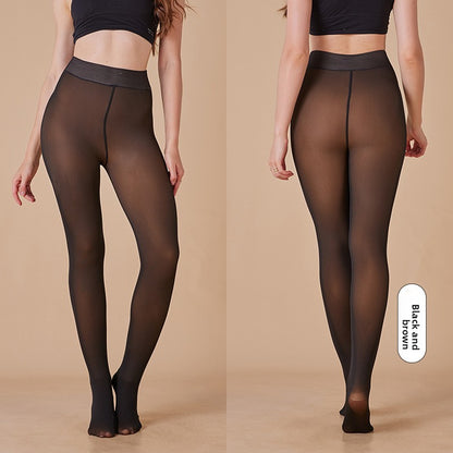 Fleece-Lined High Elastic Leggings