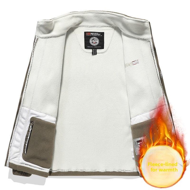 Double-sided Polar Fleece Jacket