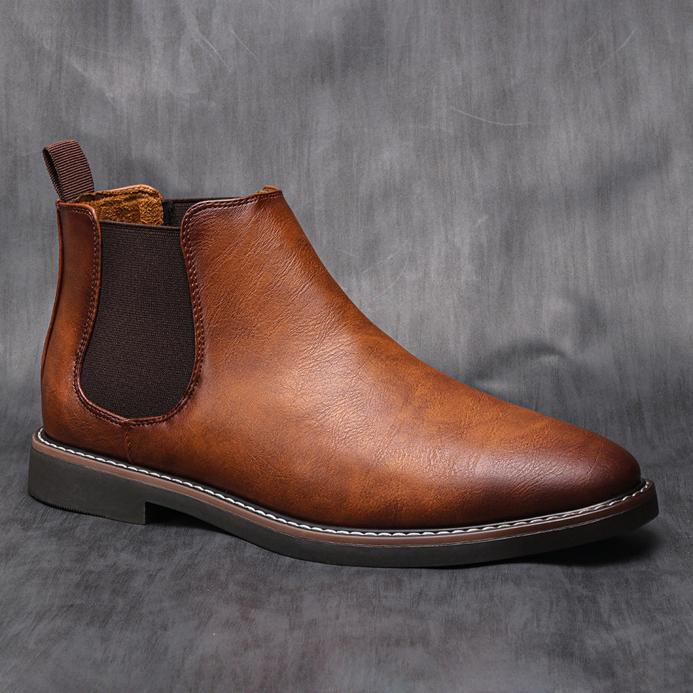 Men's Classic Chelsea Boots Fashion Retro Ankle Boots