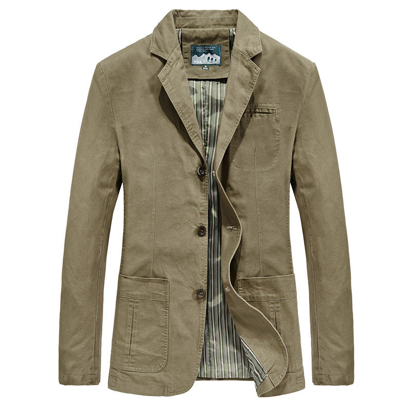 Mens Cotton Casual Jacket