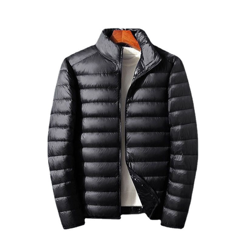 Men's Lightweight Hooded Down Jacket