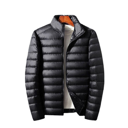 Men's Lightweight Hooded Down Jacket