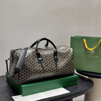 Printed travel bag and fitness bag