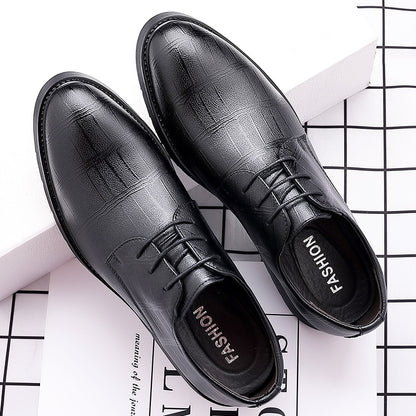 Leather men's shoes