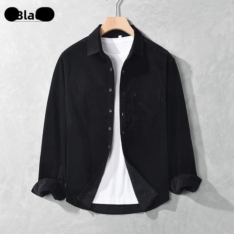 Men's Cotton Corduroy Shirt Jacket