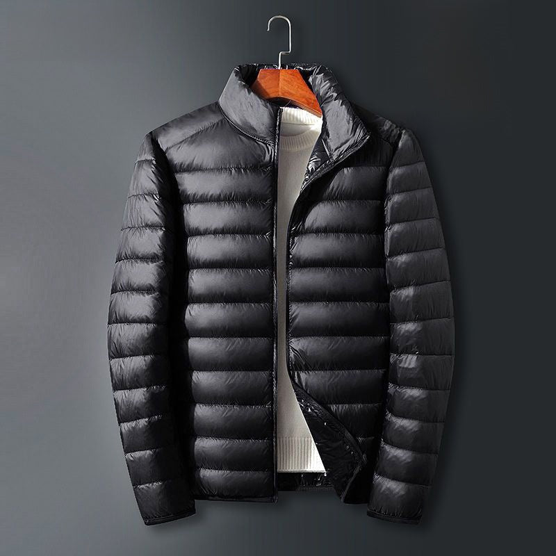Men's Lightweight Hooded Down Jacket