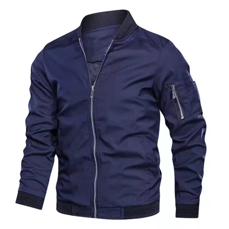 Men's Fashion Urban Stand Collar Jacket