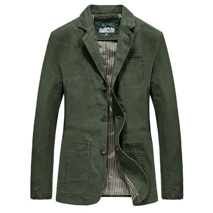 Mens Cotton Casual Jacket