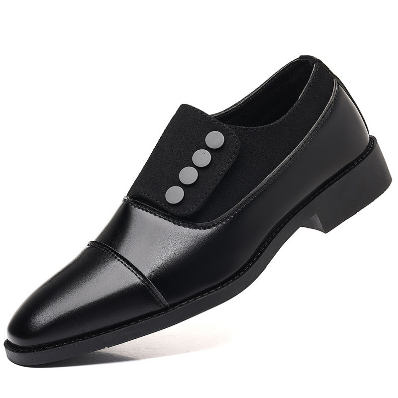 Mens Fashion Pointed Toe Leather Shoes