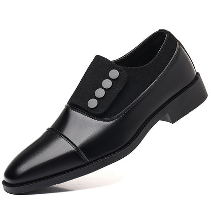 Mens Fashion Pointed Toe Leather Shoes