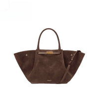 Brown suede large size