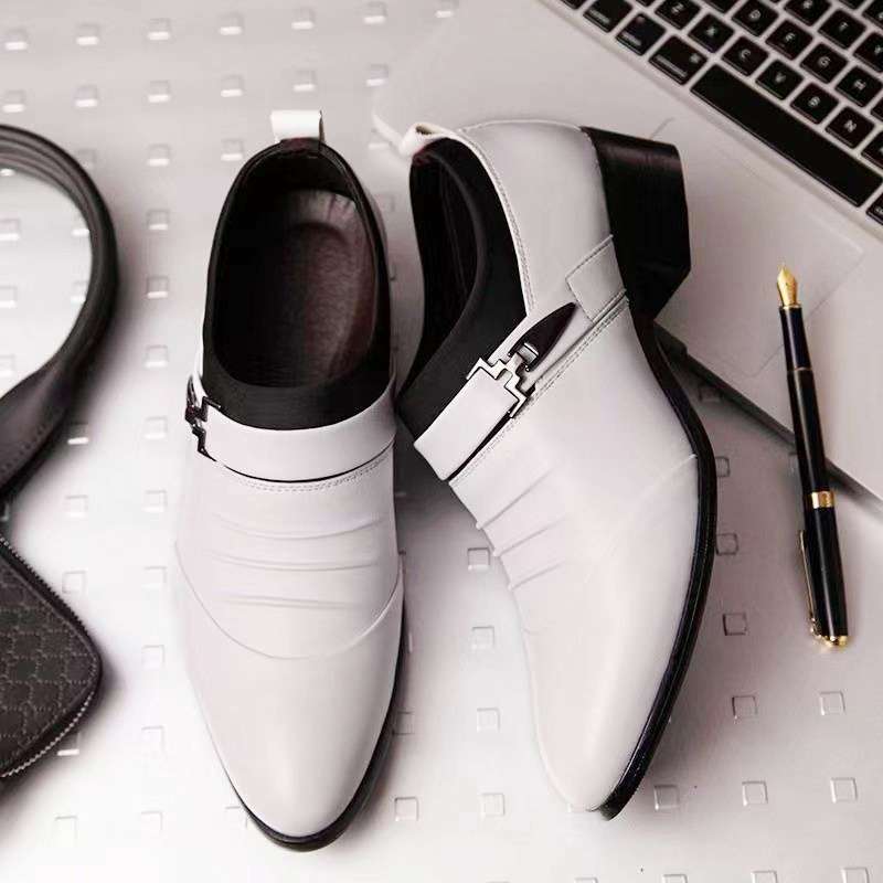 Men's Formal Leather Shoes Casual Business Slip-On