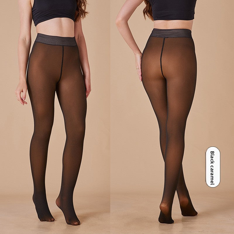 Fleece-Lined High Elastic Leggings