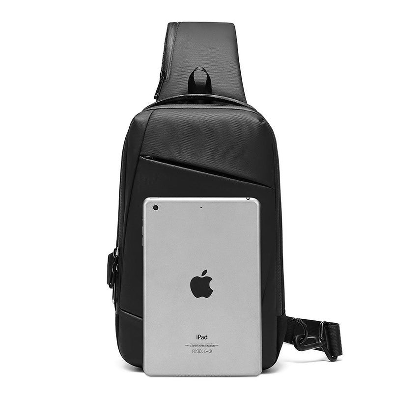 Trendy Men's Waterproof Oxford Cloth Chest Bag