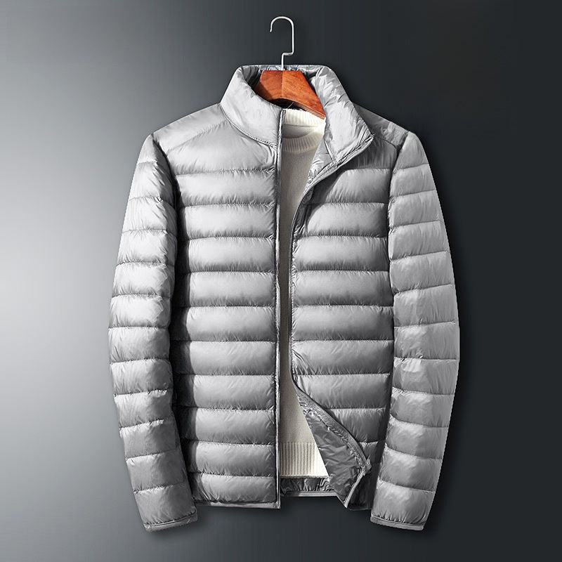 Men's Lightweight Hooded Down Jacket