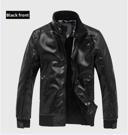 men's leather jacket