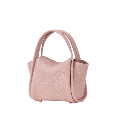 Songmont Mini Genuine Leather Bucket Bag