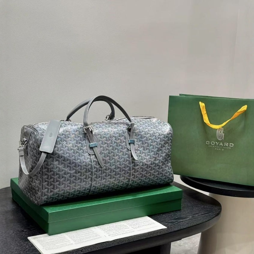 Printed travel bag and fitness bag