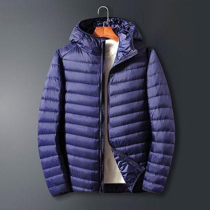 Men's Lightweight Hooded Down Jacket