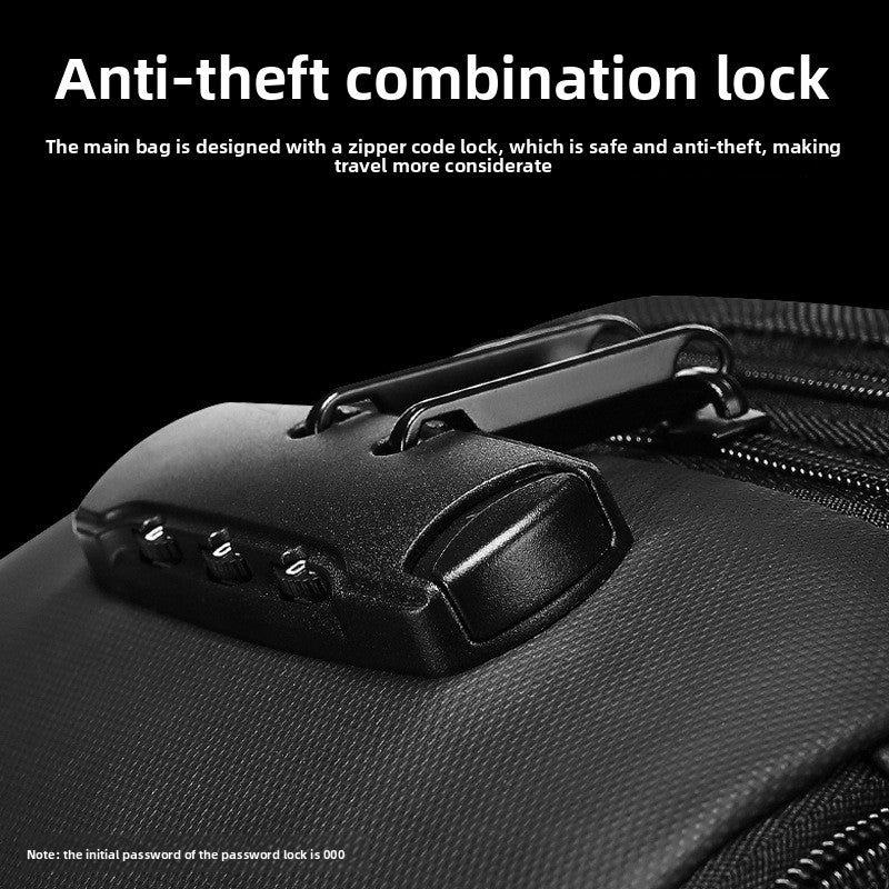 Multifunctional Waterproof Anti-theft Crossbody Bag for Men