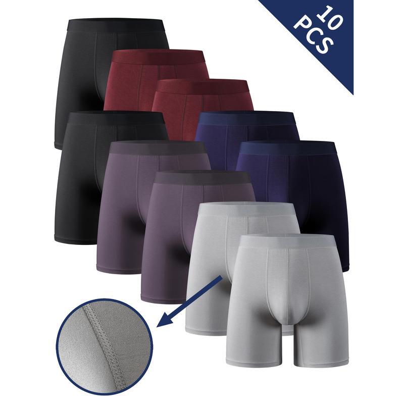 10-PACK PREMIUM BAMBOO BOXERS