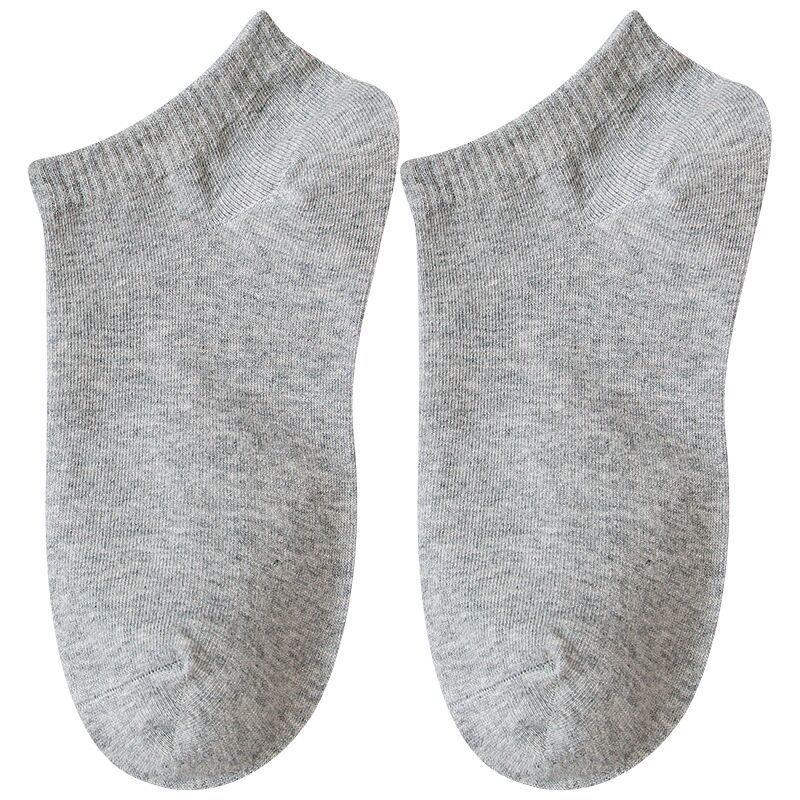 Unisex Low-Cut Solid Socks