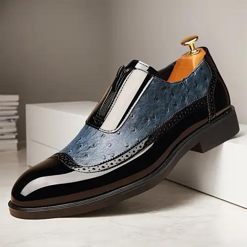Men's leather shoes