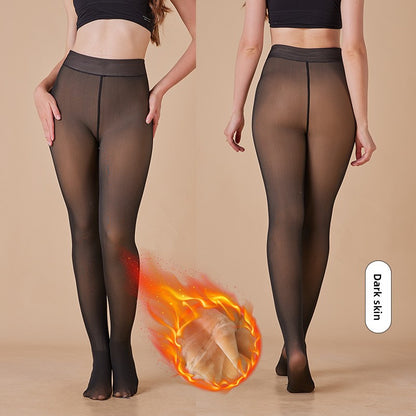 Fleece-Lined High Elastic Leggings
