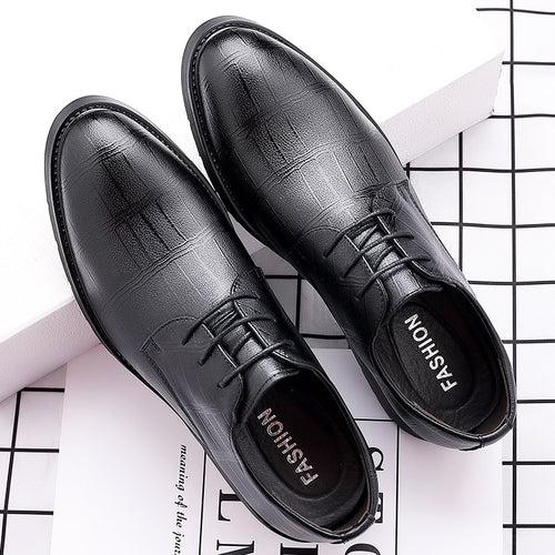 Leather men's shoes