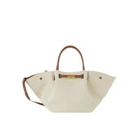 White with brown large size