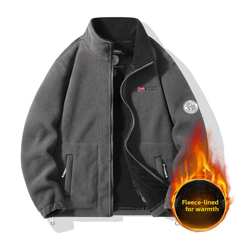 Double-sided Polar Fleece Jacket