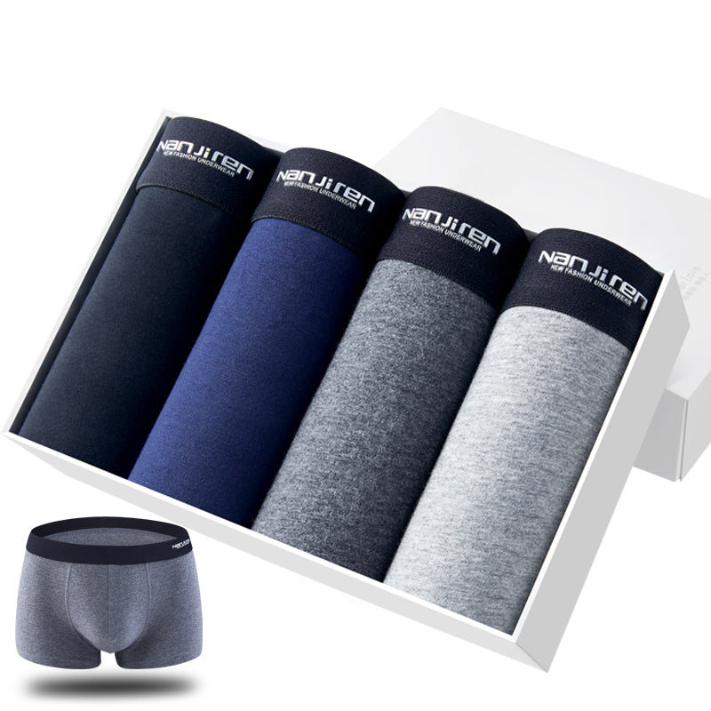 4-PACK PREMIUM BOXERS