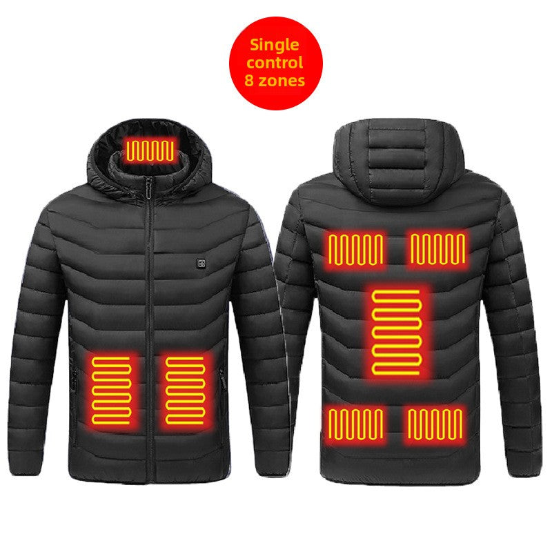 USB Electric Heating Winter Jacket for Men and Women