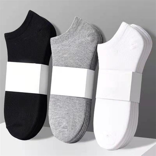 Unisex Low-Cut Solid Socks