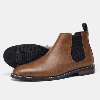 Men's Classic Chelsea Boots Fashion Retro Ankle Boots