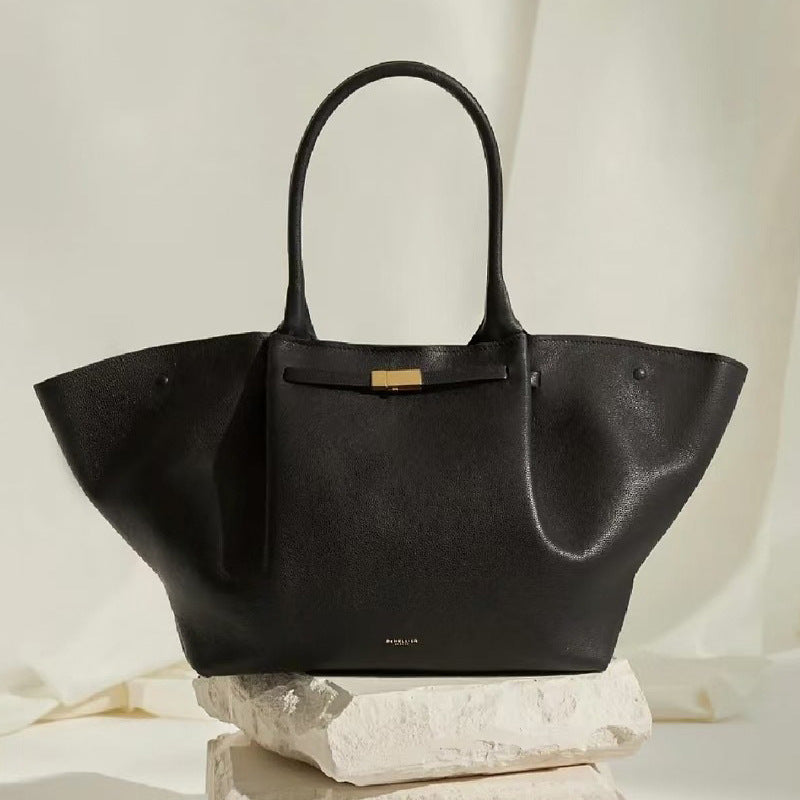 leather tote bag
