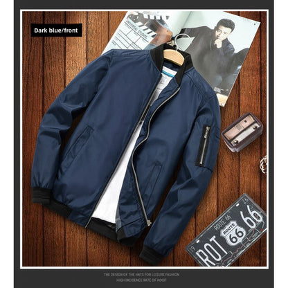 Men's Fashion Urban Stand Collar Jacket