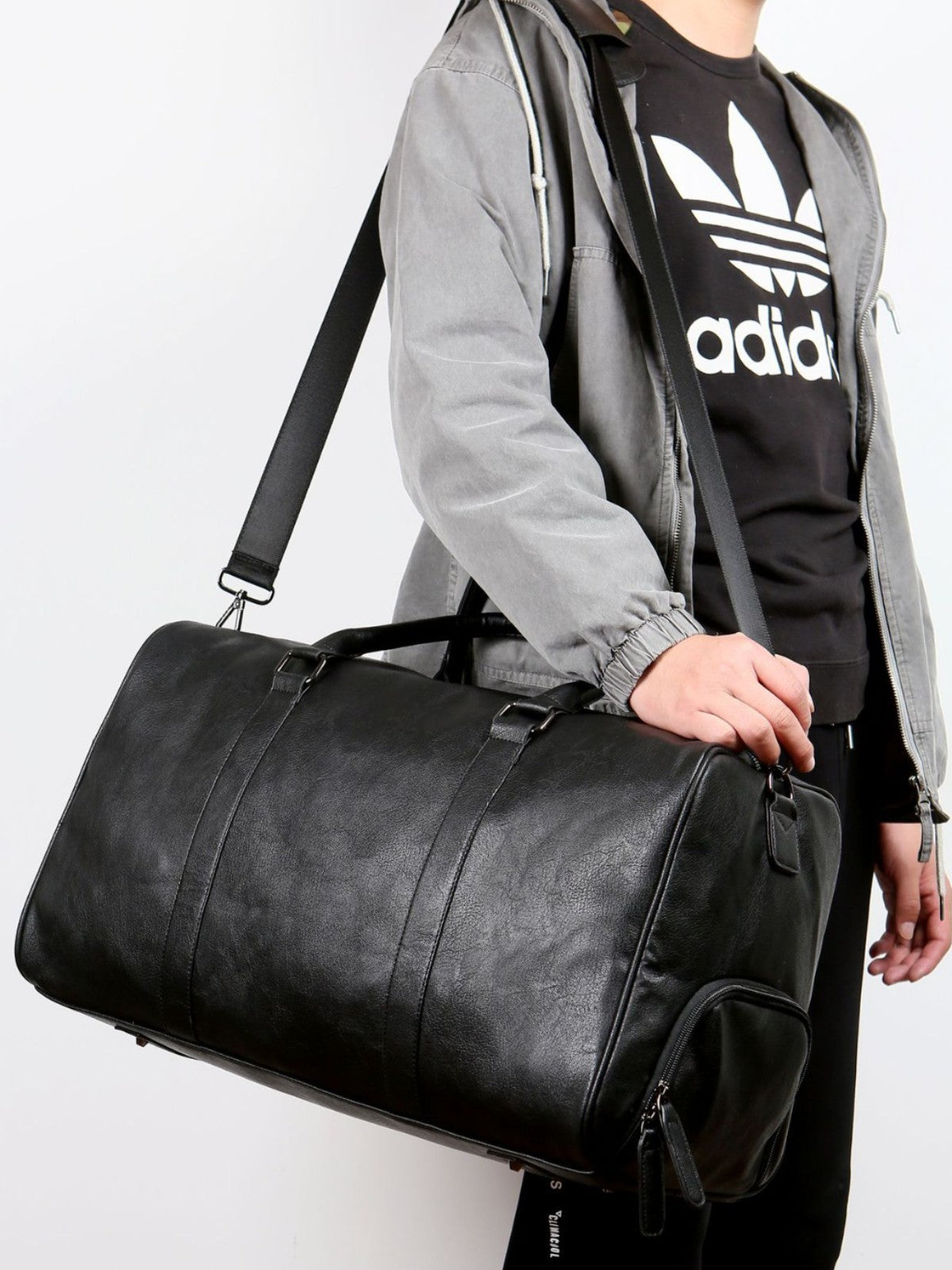 Men's Leather Travel Bag