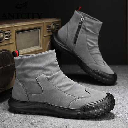 High-top Dr. Martens boots, men's shoes, work shoes