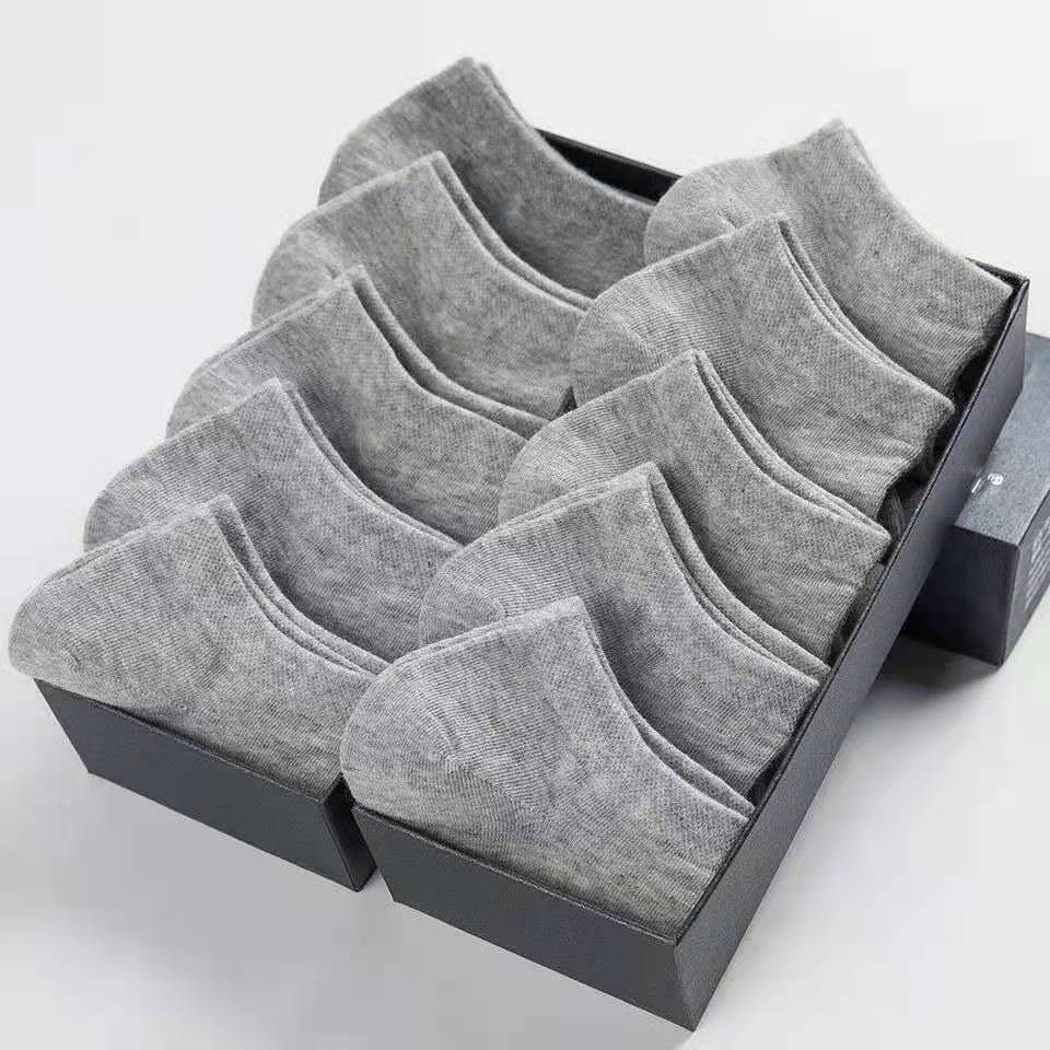 Unisex Low-Cut Solid Socks
