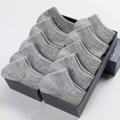 Unisex Low-Cut Solid Socks