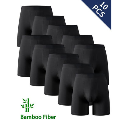 10-PACK PREMIUM BAMBOO BOXERS