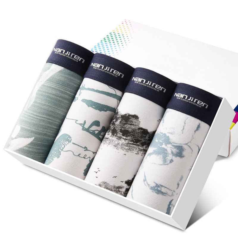 4-PACK PREMIUM BOXERS