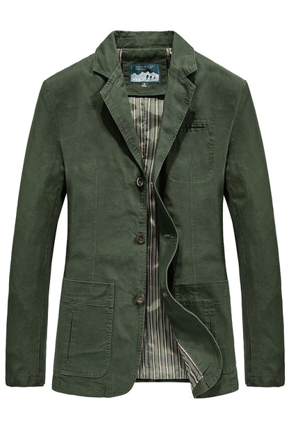 Mens Cotton Casual Jacket