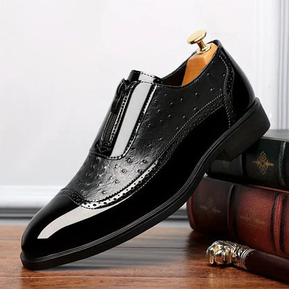 Men's leather shoes